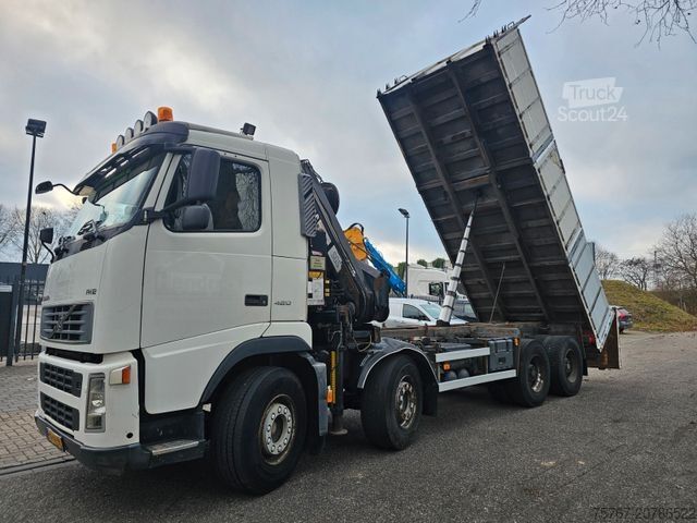 Autolaadkraan VOLVO FH 420 8x4 Kran - Kipper
