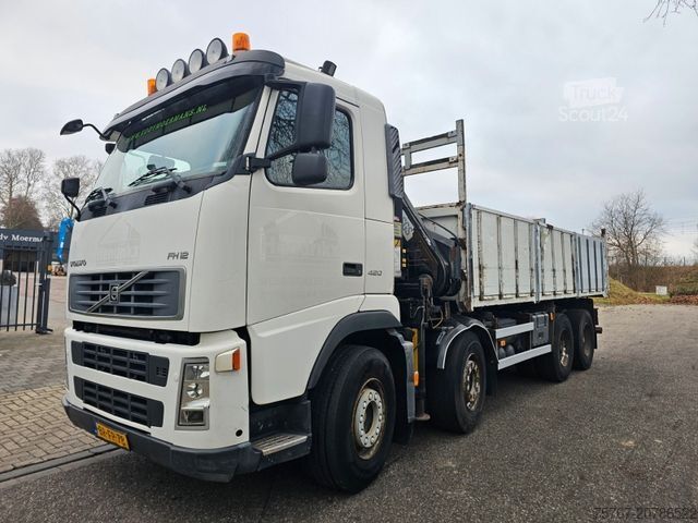 Autolaadkraan VOLVO FH 420 8x4 Kran - Kipper