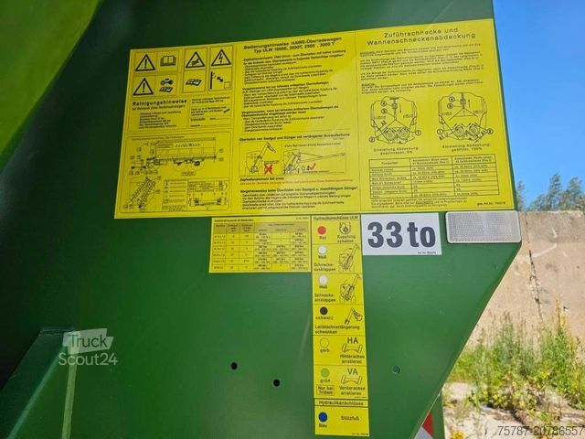 Självlastarvagn HAWE Überladewagen, Vorführfahrzeug, ULW 3000