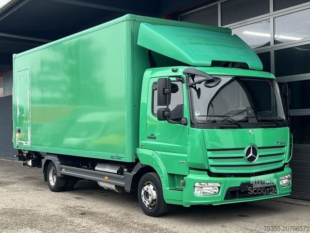 Dėžinis furgonas MERCEDES-BENZ Atego 816 Klima Tempo. Motorbremse 6,2m Koff+LBW