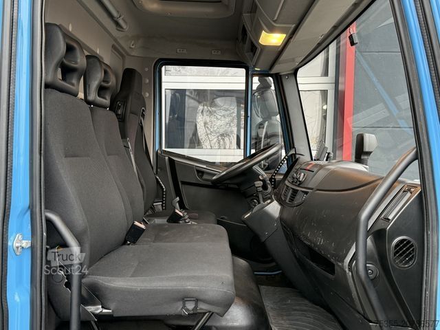 Autocarro con cassone IVECO EC ML120E21/P CNG Erdgas Klima 7,2m Koff LBW+Tür