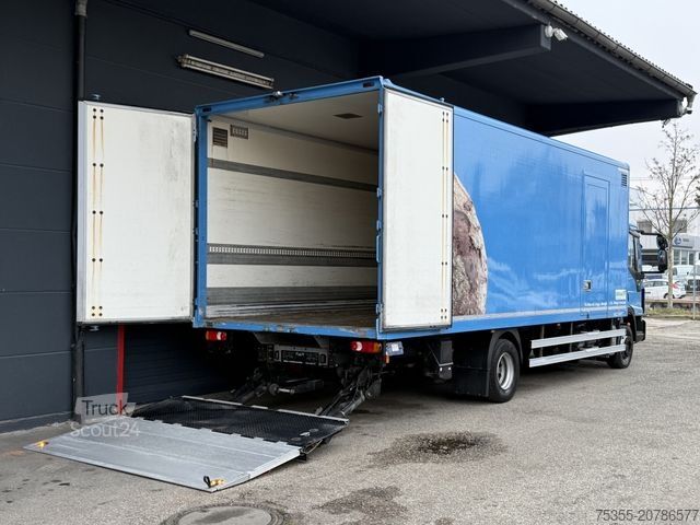 Autocarro con cassone IVECO EC ML120E21/P CNG Erdgas Klima 7,2m Koff LBW+Tür
