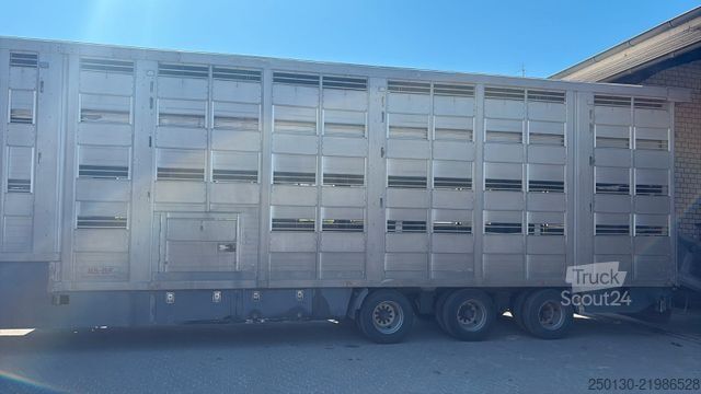 Veetrailer oplegger KA-BA Ka-Ba 4.Stock Aggregat Hubdach Tränke Liftachse