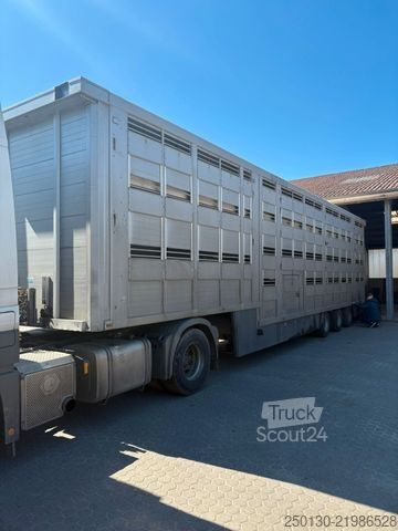Veetrailer oplegger KA-BA Ka-Ba 4.Stock Aggregat Hubdach Tränke Liftachse