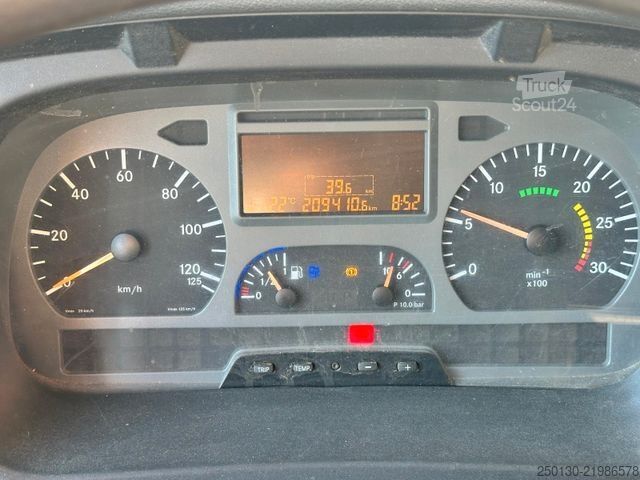 Driezijdige kipper bestelwagen MERCEDES-BENZ Atego 818 4x2 BB MEILLER DSK