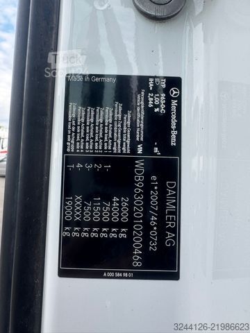 Camión caja MERCEDES-BENZ Actros2540/Fahrschule/BDF+Kofferbrücke/5-Sitze