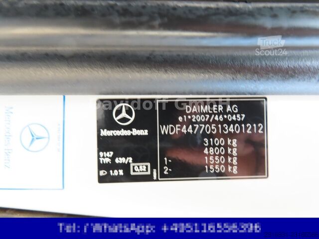 Панельний фургон MERCEDES-BENZ Nr.B37 Vito 111 CDI extralang 1.Hand / 8 Sitze