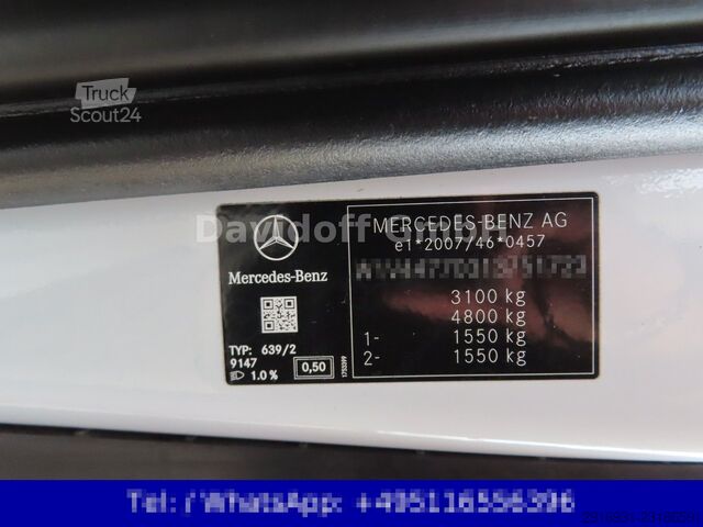 Мікроавтобус MERCEDES-BENZ Nr.58 Vito 109CDI lang 1.Hand / Rampe / 6 Sitzer
