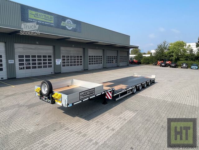 Žemagrindė puspriekabė Faymonville MAX Trailer 4-Achs-Mega-Tele-Semi