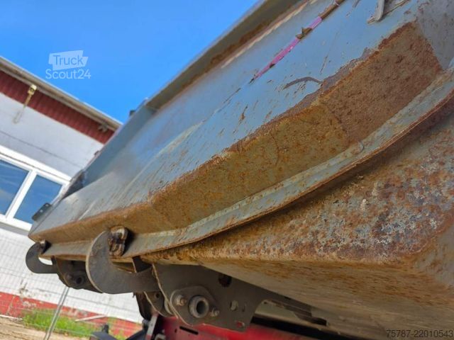 Semiremorcă basculantă SCHMITZ CARGOBULL ca. 26 cbm Hlabrund Hinterkipper, Lift