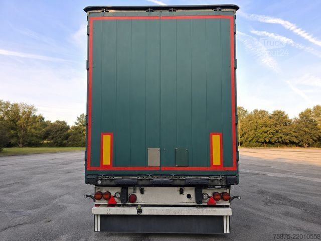 Відкритий напівпричіп з тентом SCHMITZ CARGOBULL Standard*Hubdach*Verbreiterbar*RSAB*Rungentasche