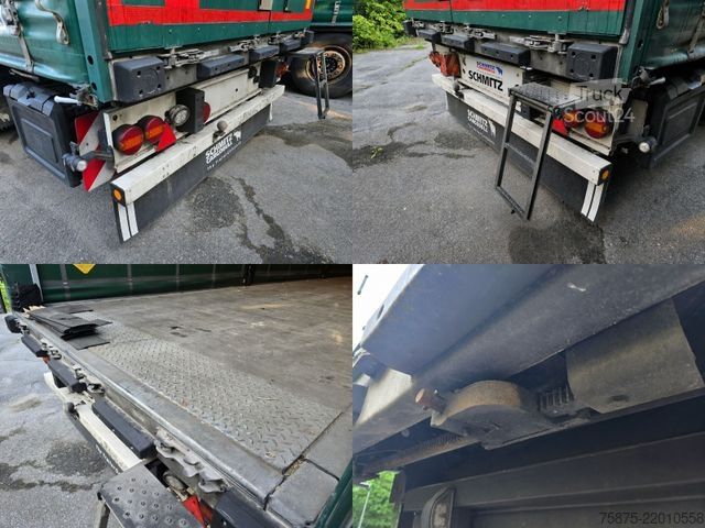 Відкритий напівпричіп з тентом SCHMITZ CARGOBULL Standard*Hubdach*Verbreiterbar*RSAB*Rungentasche
