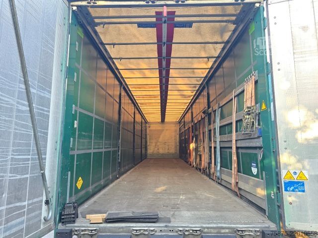 Відкритий напівпричіп з тентом SCHMITZ CARGOBULL Standard*Hubdach*Verbreiterbar*RSAB*Rungentasche