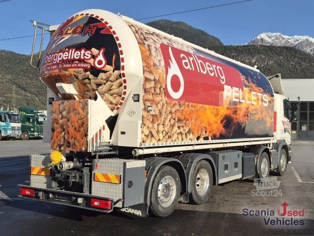 Camion à silo Scania G 450 LB8x2*6MNB Pelletssilo!