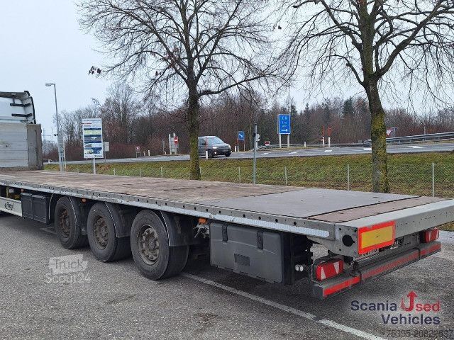 Remorque semi-ouverte Fliegl SDS 350 Plateau !!