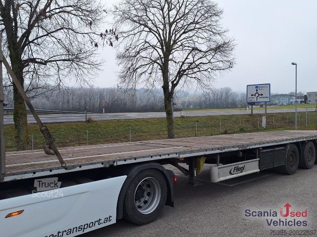 Remorque semi-ouverte Fliegl SDS 350 Plateau !!
