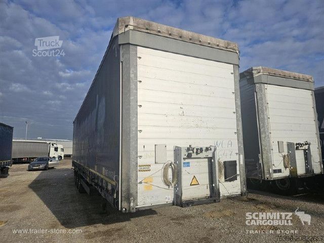 Semi-remorque bâchée Schmitz Cargobull Semitrailer Curtainsider Mega