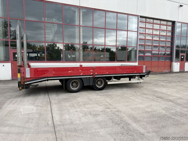 Remorque porte-engins surbaissée  tt  19 t Tandemtieflader