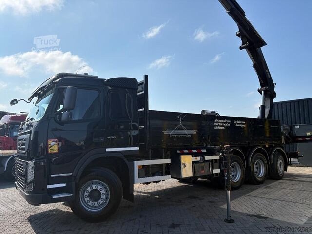 Darus teherautó Volvo FM 460 + HIAB 322E-6 HI DUO + REMOTE + EURO 5