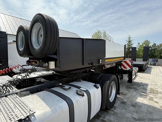 Dieplader voor het vervoeren van bouwmachines FAYMONVILLE FAYMONVILLE STZ-6WAU – 6 AXLES – 92.2GVW