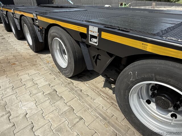 Dieplader voor het vervoeren van bouwmachines FAYMONVILLE FAYMONVILLE STZ-6WAU – 6 AXLES – 92.2GVW