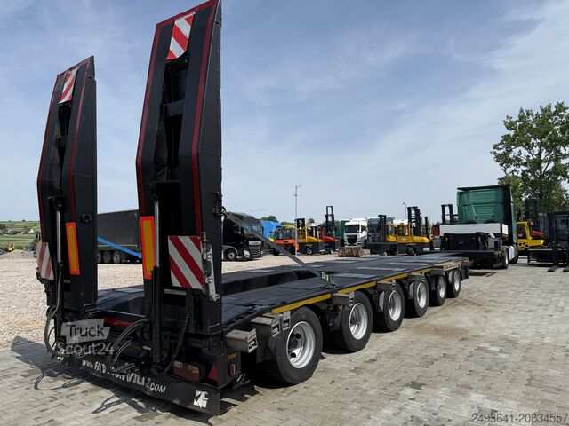Dieplader voor het vervoeren van bouwmachines FAYMONVILLE FAYMONVILLE STZ-6WAU – 6 AXLES – 92.2GVW