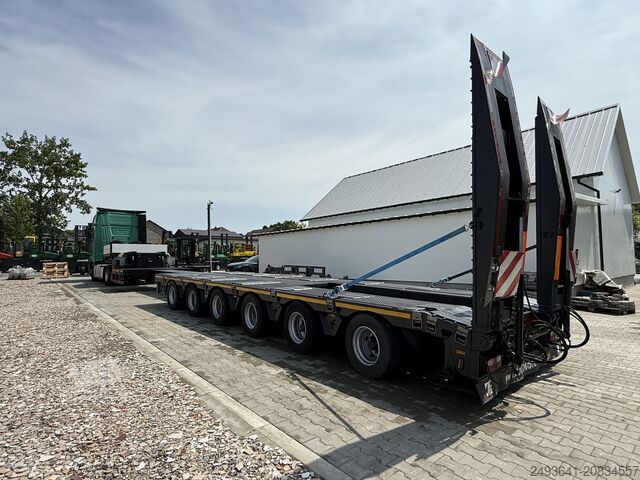 Dieplader voor het vervoeren van bouwmachines FAYMONVILLE FAYMONVILLE STZ-6WAU – 6 AXLES – 92.2GVW