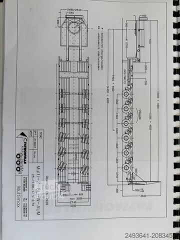 Dieplader voor het vervoeren van bouwmachines FAYMONVILLE FAYMONVILLE STZ-6WAU – 6 AXLES – 92.2GVW