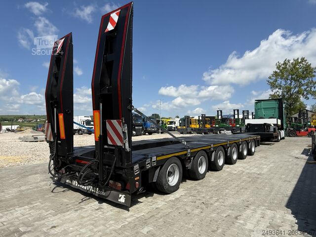 Dieplader voor het vervoeren van bouwmachines FAYMONVILLE FAYMONVILLE STZ-6WAU – 6 AXLES – 92.2GVW