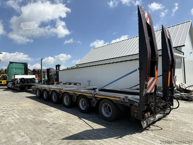 Dieplader voor het vervoeren van bouwmachines FAYMONVILLE FAYMONVILLE STZ-6WAU – 6 AXLES – 92.2GVW