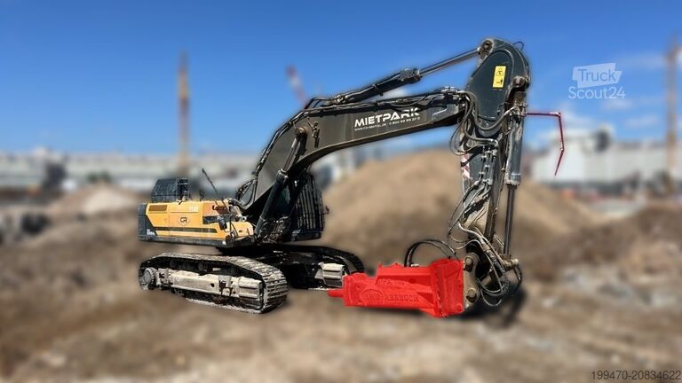 Tela-alustainen kaivinkone Hyundai HX520AL