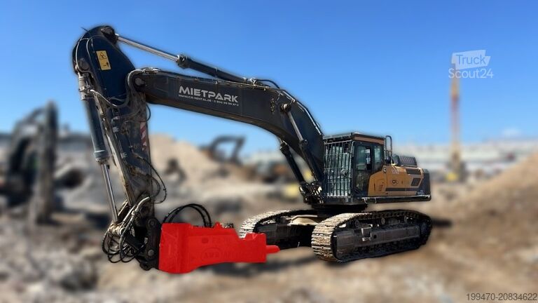 Tela-alustainen kaivinkone Hyundai HX520AL