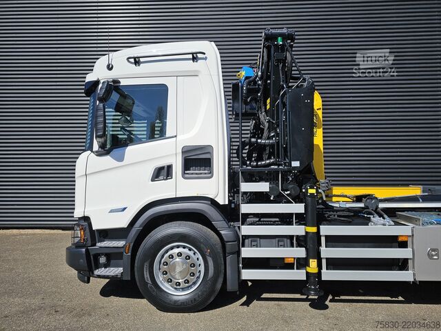 Sistema a braccio con gancio Scania G460 8x4*4 XT / PALFINGER EPSILON Q200 KRAAN + ...