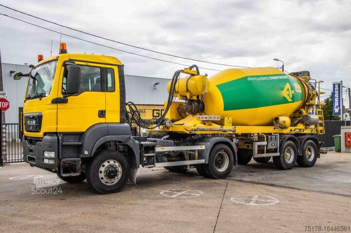 Mixeur MAN TGS 18.360 BLS-4X4 + MIXER 10M3