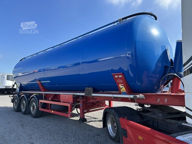 Silo yarı römork Feldbinder KIP 50.3 eigene Hydraulik