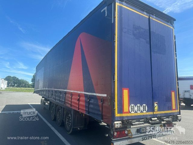 مقطورة نصفية مفتوحة مع قماش مشمع Schmitz Cargobull Curtainsider Mega