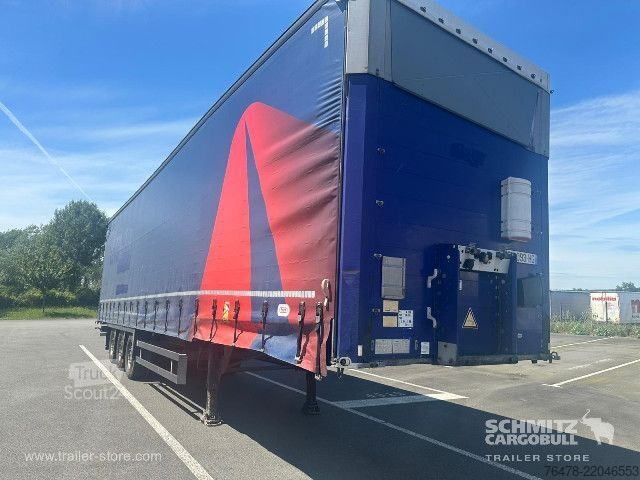 مقطورة نصفية مفتوحة مع قماش مشمع Schmitz Cargobull Curtainsider Mega