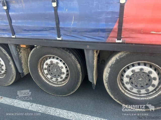 مقطورة نصفية مفتوحة مع قماش مشمع Schmitz Cargobull Curtainsider Mega