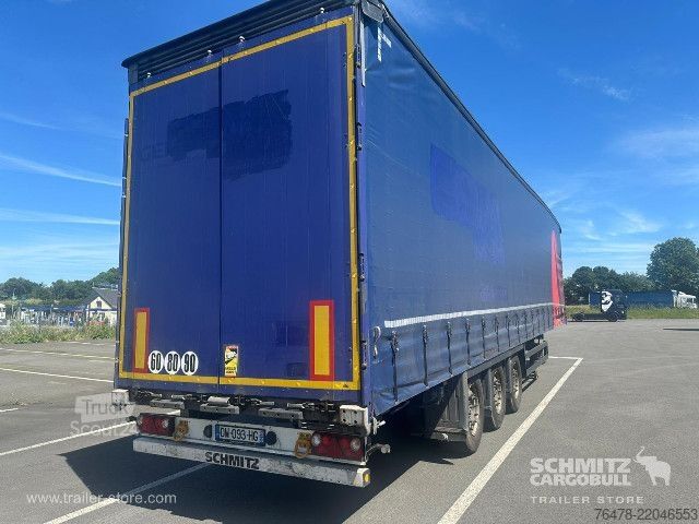 مقطورة نصفية مفتوحة مع قماش مشمع Schmitz Cargobull Curtainsider Mega