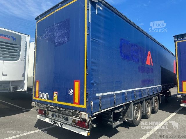 مقطورة نصفية مفتوحة مع قماش مشمع Schmitz Cargobull Curtainsider Mega