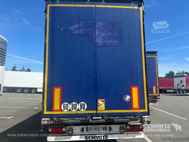 مقطورة نصفية مفتوحة مع قماش مشمع Schmitz Cargobull Curtainsider Mega