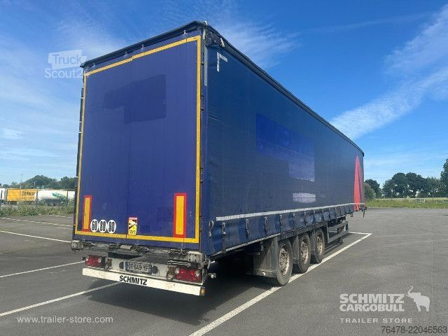 مقطورة نصفية مفتوحة مع قماش مشمع Schmitz Cargobull Curtainsider Mega