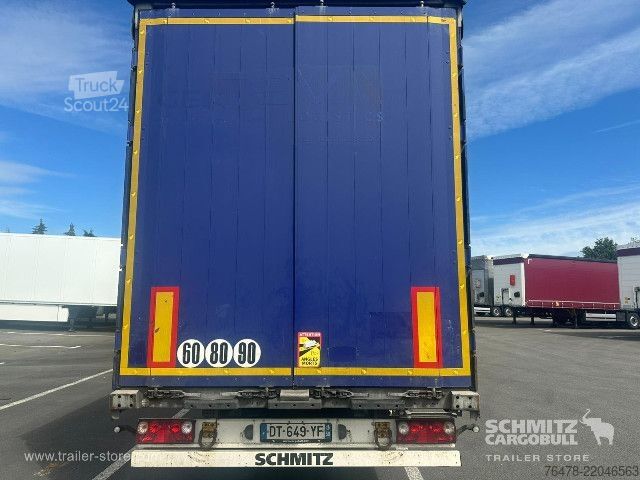 مقطورة نصفية مفتوحة مع قماش مشمع Schmitz Cargobull Curtainsider Mega