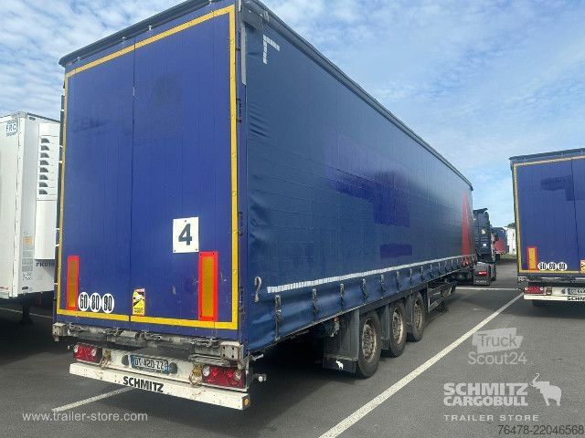 مقطورة نصفية مفتوحة مع قماش مشمع Schmitz Cargobull Curtainsider Mega