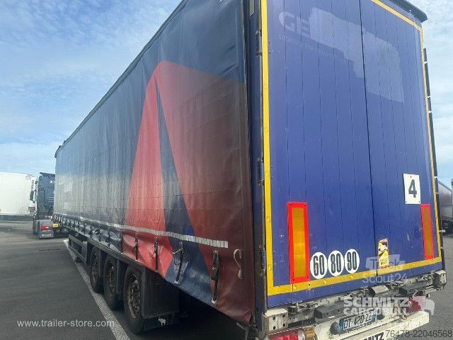 مقطورة نصفية مفتوحة مع قماش مشمع Schmitz Cargobull Curtainsider Mega