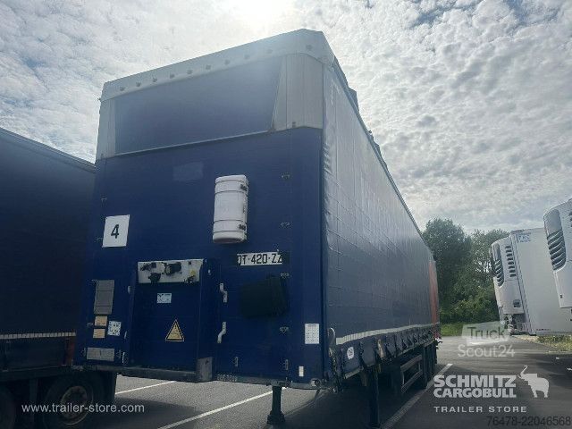 مقطورة نصفية مفتوحة مع قماش مشمع Schmitz Cargobull Curtainsider Mega