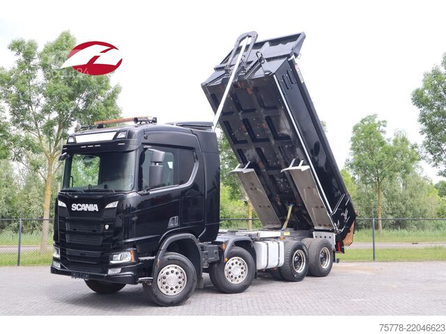 شاحنة قلابة Scania R500 NGS | 8X4 | RETARDER | BIG AXLES | FULL ST...