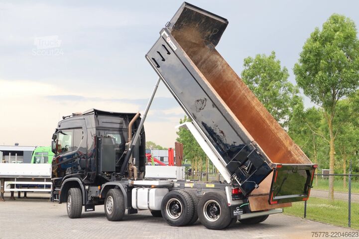شاحنة قلابة Scania R500 NGS | 8X4 | RETARDER | BIG AXLES | FULL ST...