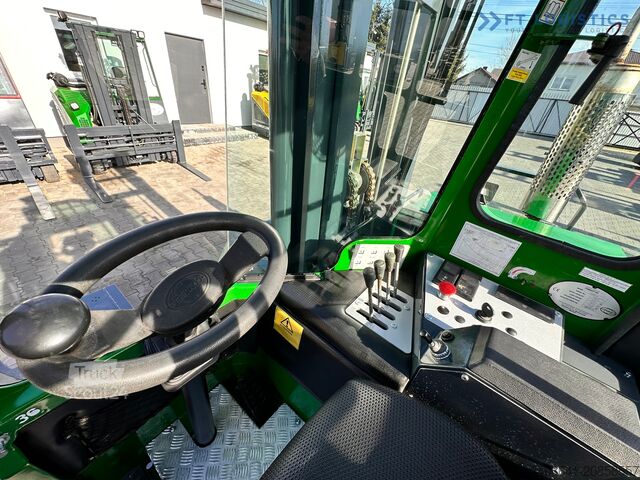 Cărucior cu stivuitor cu 4 căi Combilift C4000 / LPG / DUPLEX / 4500MM /FREE LIFT