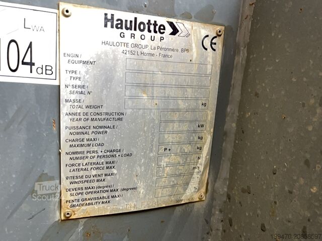 Articulated Boom Lift Haulotte Ha 16 Spx (16m)